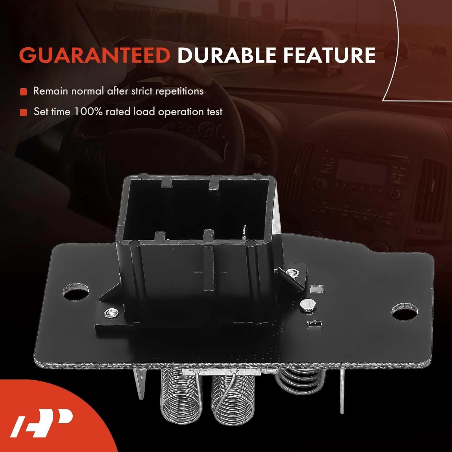 A-Premium Front HVAC Blower Motor Resistor Compatible with Mercury Grand Marquis, Marauder, Colony Park & Ford Crown Victoria, LTD Crown Victoria, LTD, Country Squire & Lincoln Town Car