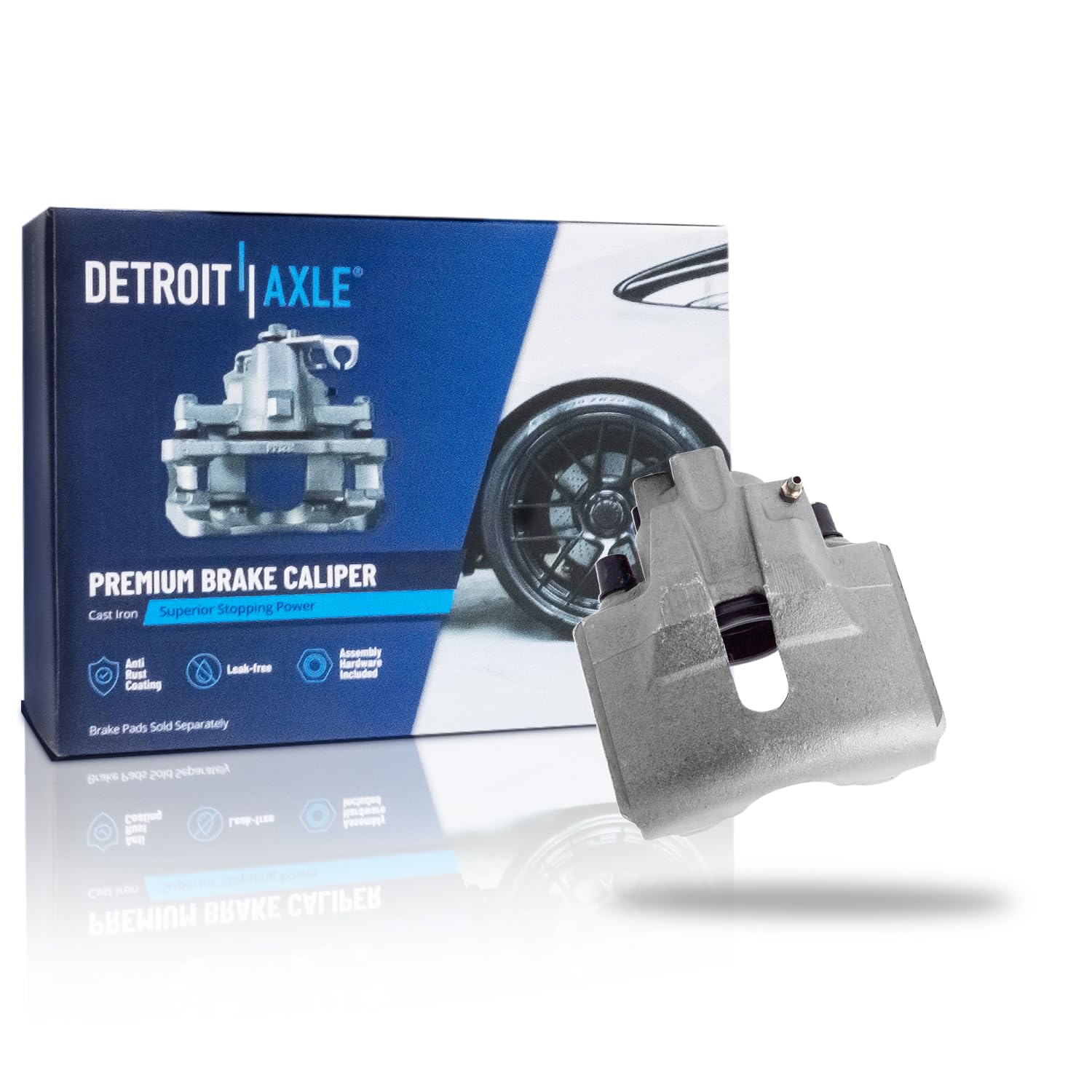 Detroit Axle - Front Left Brake Caliper for 1995-1997 1999 Ford Contour