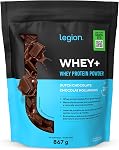 LEGION Isolation de lactosérum de la vache herbeuse - Poudre Isolée de protéines de lactosérum faible en calories, sans OGM, sans sucre, sans lactose et sans gluten, toute poudre naturelle pour les hommes & Femmes (30 Services)