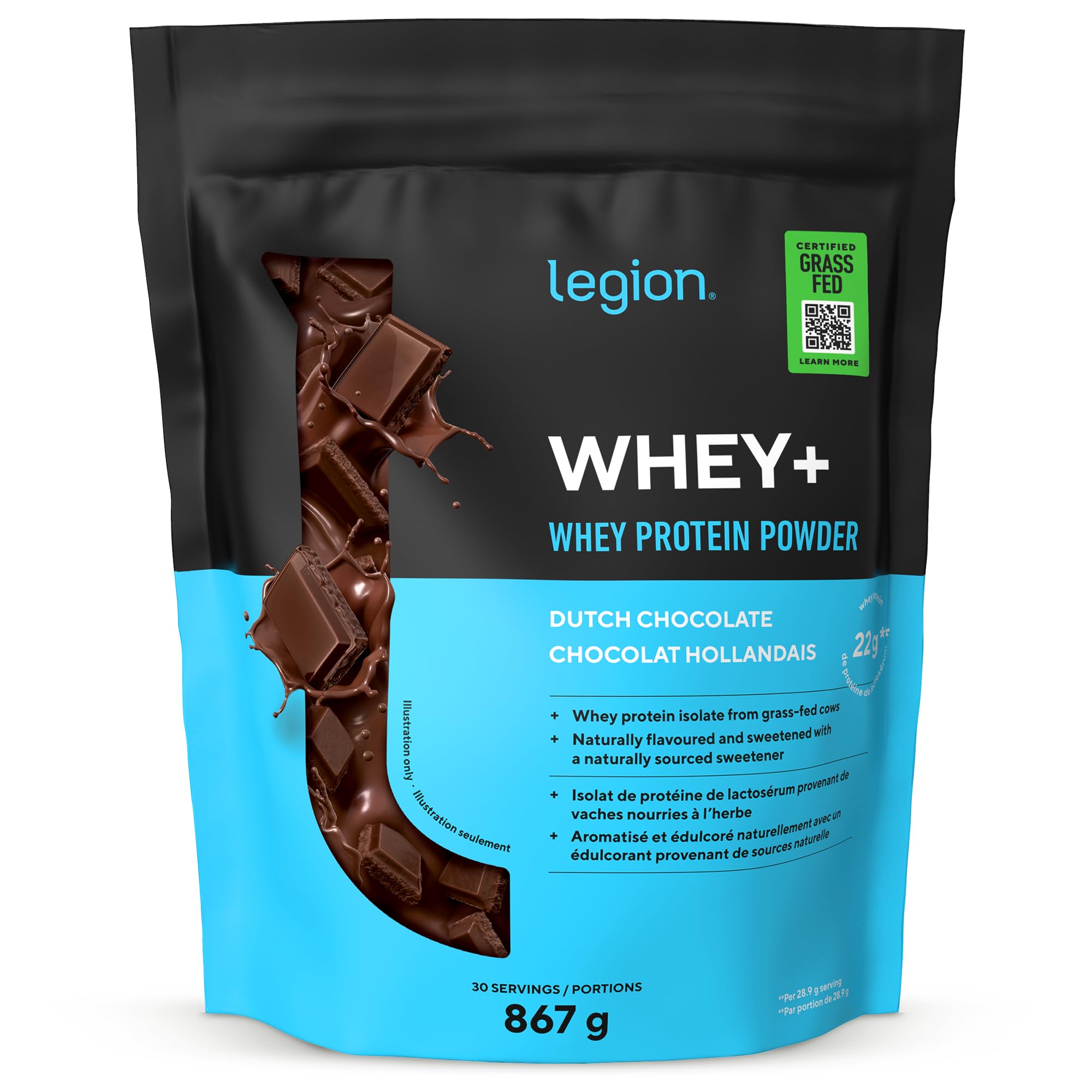 LEGION Whey Protein Powder Chocolate