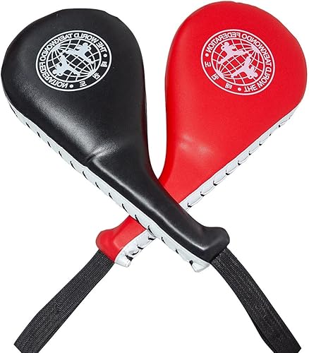 ESCULTORA 2 almohadillas de taekwondo, objetivos de karate de doble golpe para entrenamiento eficaz de artes marciales, materiales duraderos,