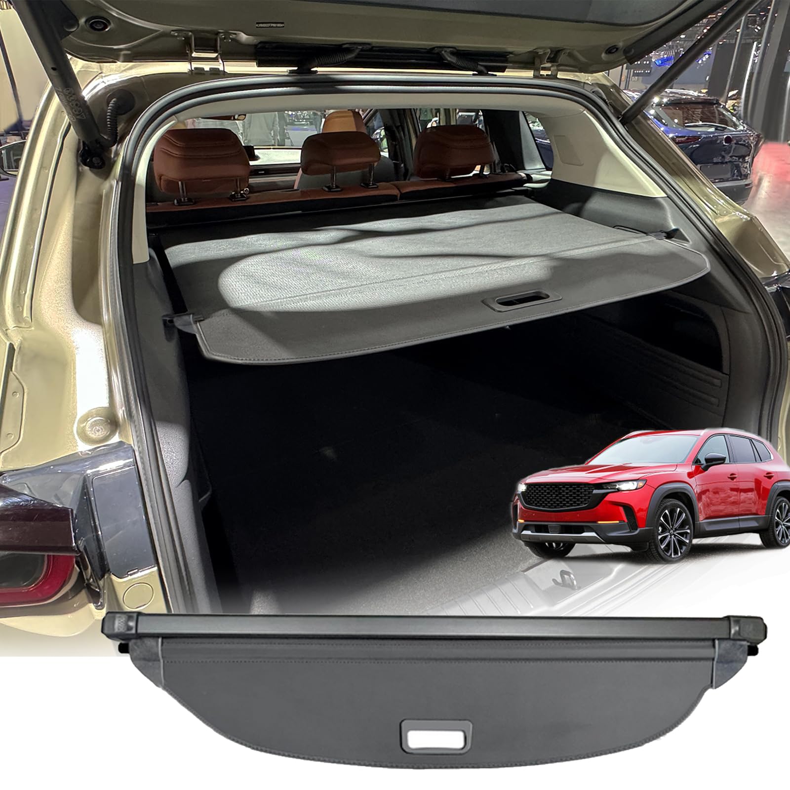 Volcaner Cargo Cover for Mazda CX50 Accessories 2023 2024