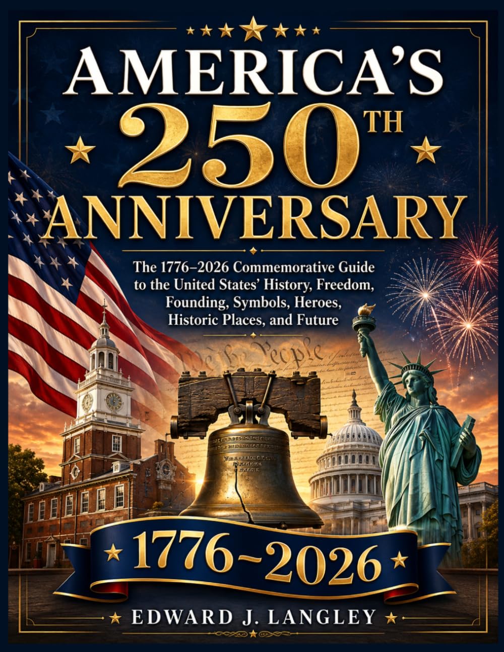 AMERICA’S 250TH ANNIVERSARY: The 1776–2026 Commemorative Guide to the United States’ History, Freedom, Founding, Symbols, Heroes, Historic Places, and Future