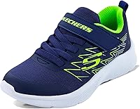 Skechers Boys Microspec Texlor Slip-On Sneakers - Lightweight Mesh Comfort for Active Kids