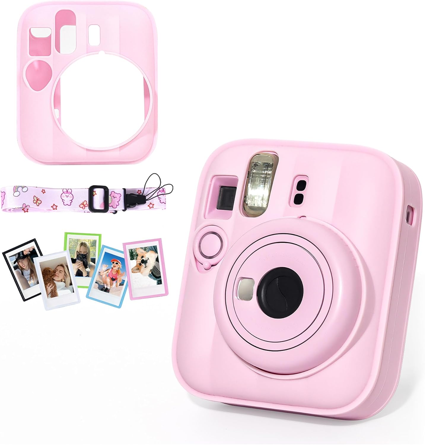Silicone Case for Fujifilm Instax Mini 13 Instant Camera, Pink