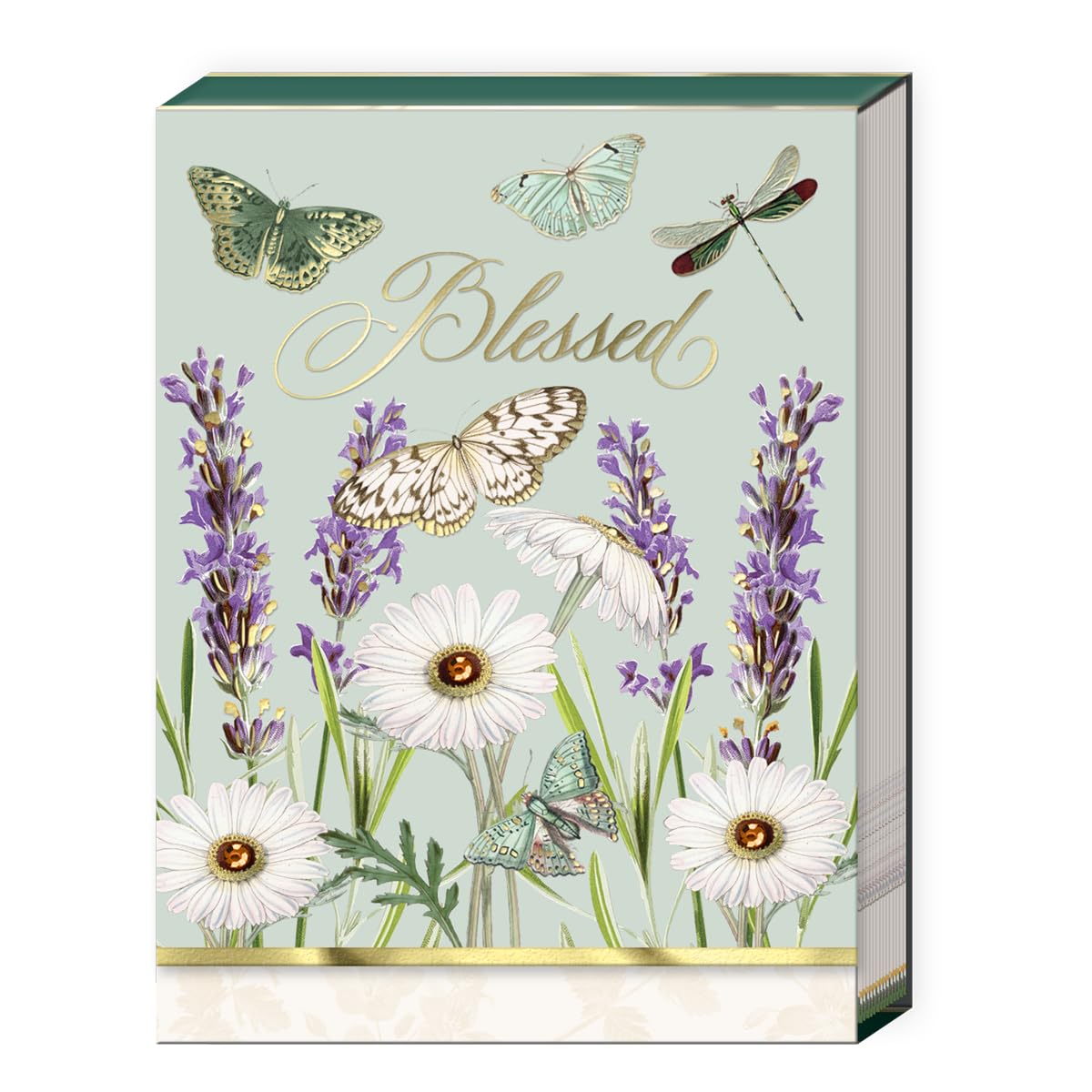 Punch Studio Butterfly Pocket Notepad - Orange -14