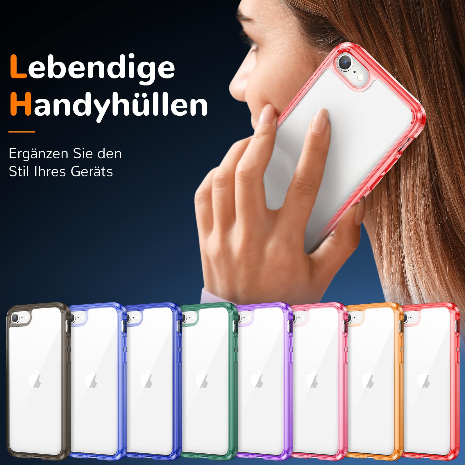 Clear Case for iPhone 15, Ultra Thin, Shockproof TPU Cover, Anti-Yellowing, Crystal Clear, Phone Case for Apple iPhone 15 - Clear — view 535