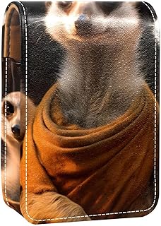 Estuche organizador de lápiz labial de viaje,...