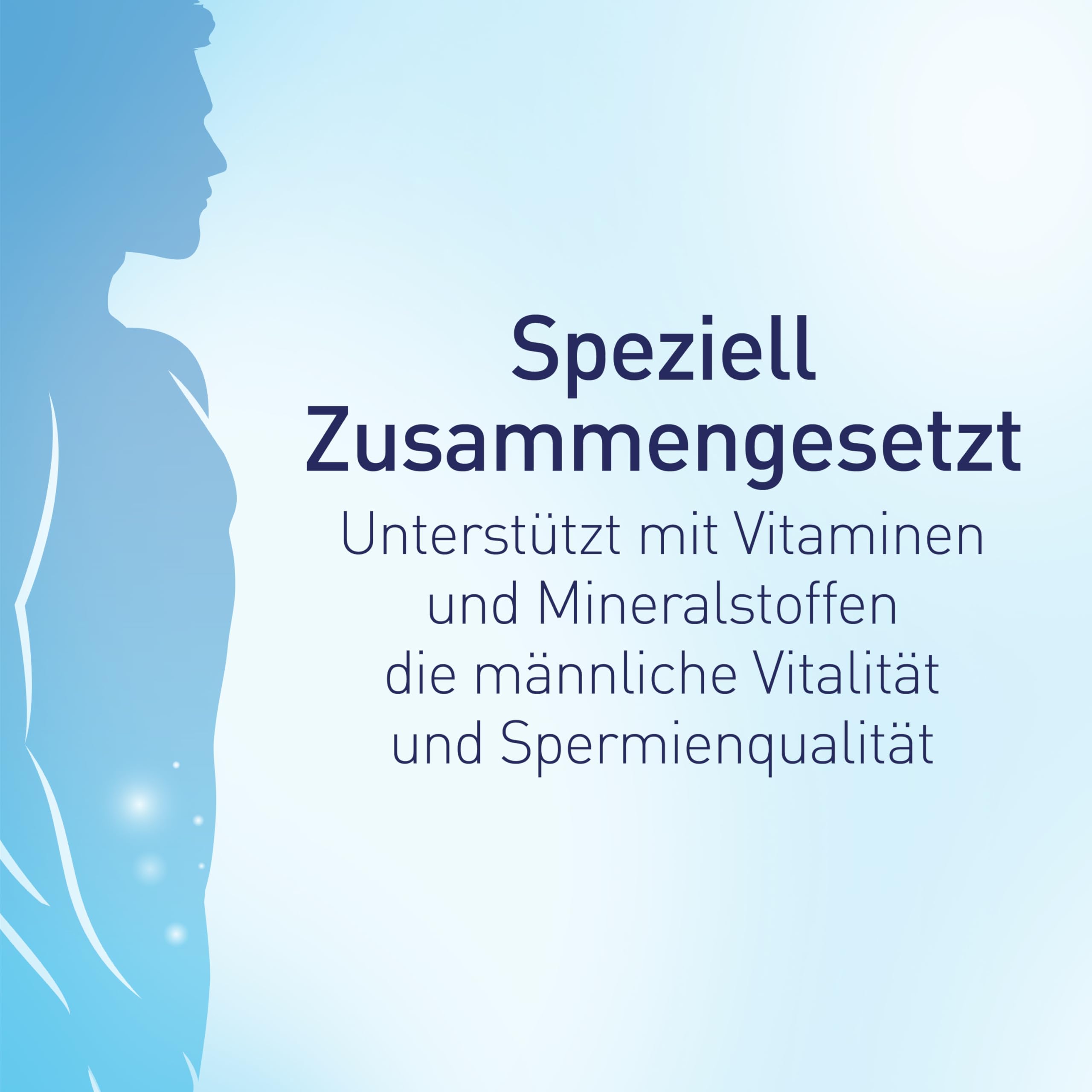 Elevit FOR MEN | zur Unterstützung der männlichen Vitalität und Fertilität | Mikronährstoffkomplex zur oralen Einnahme bei Kinderwunsch | 90 Tabletten
