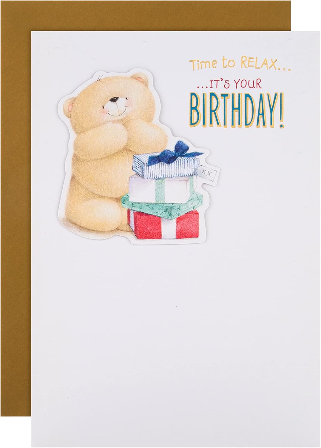Hallmark Birthday Card - Cute Forever Friends Classic Design