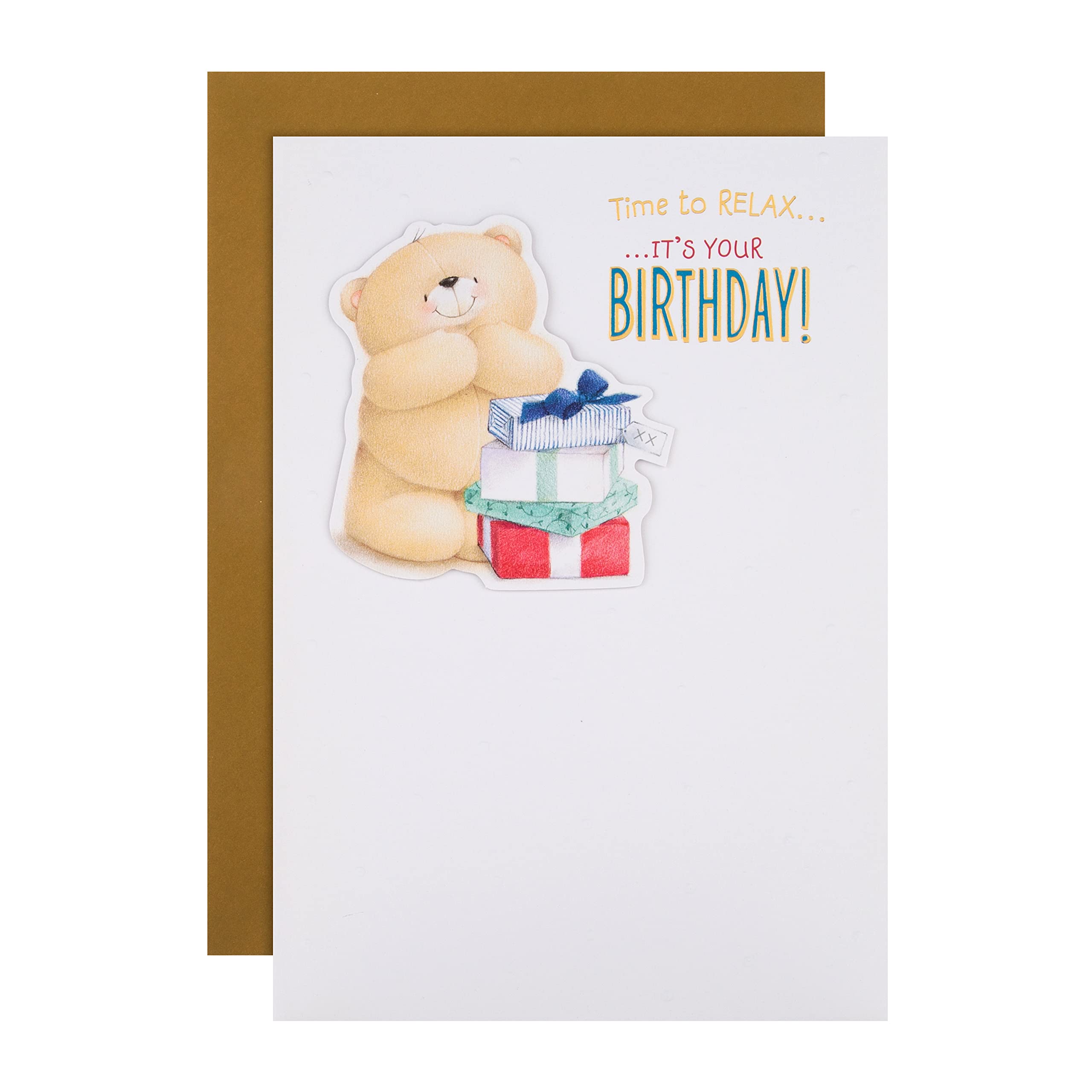 Hallmark Birthday Card - Cute Forever Friends Classic Design