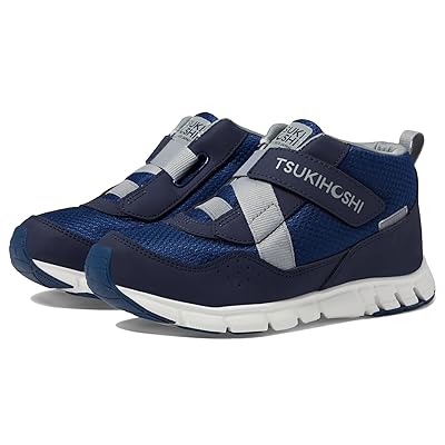 Tsukihoshi Kids Tokyo (Little Kid/Big Kid) Boys Shoes Navy/Gray