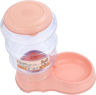 Balacoo Automatic Feeder Feeding Device cat Food Dispenser Dog Gravity Water Bowl cat Feeding Bowl cat Slow Feeder Toy auto Dog Waterer Animal Cats and Dogs Water Dispenser Plastic