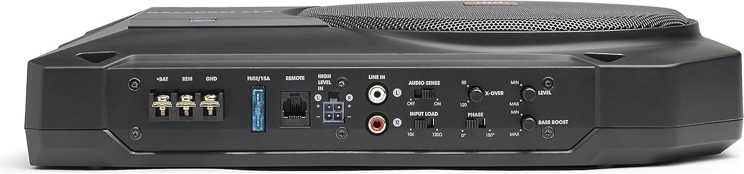 Free Shipping 🛒 JBL BassPro SL 8-inch 125W RMS Powered Under-Seat Compact Subwoofer Enclosure System (250 watts RMS: 125 watts)