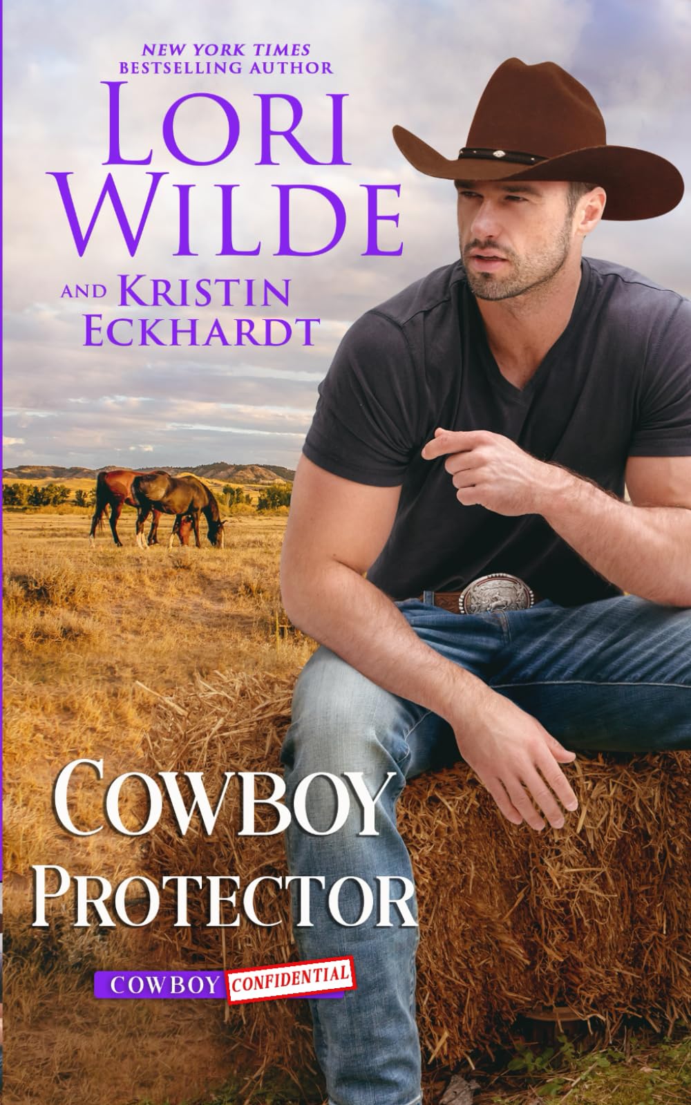 Cowboy Protector: A Heartwarming, Comedic, Romantic Mystery (Cowboy Confidential)
