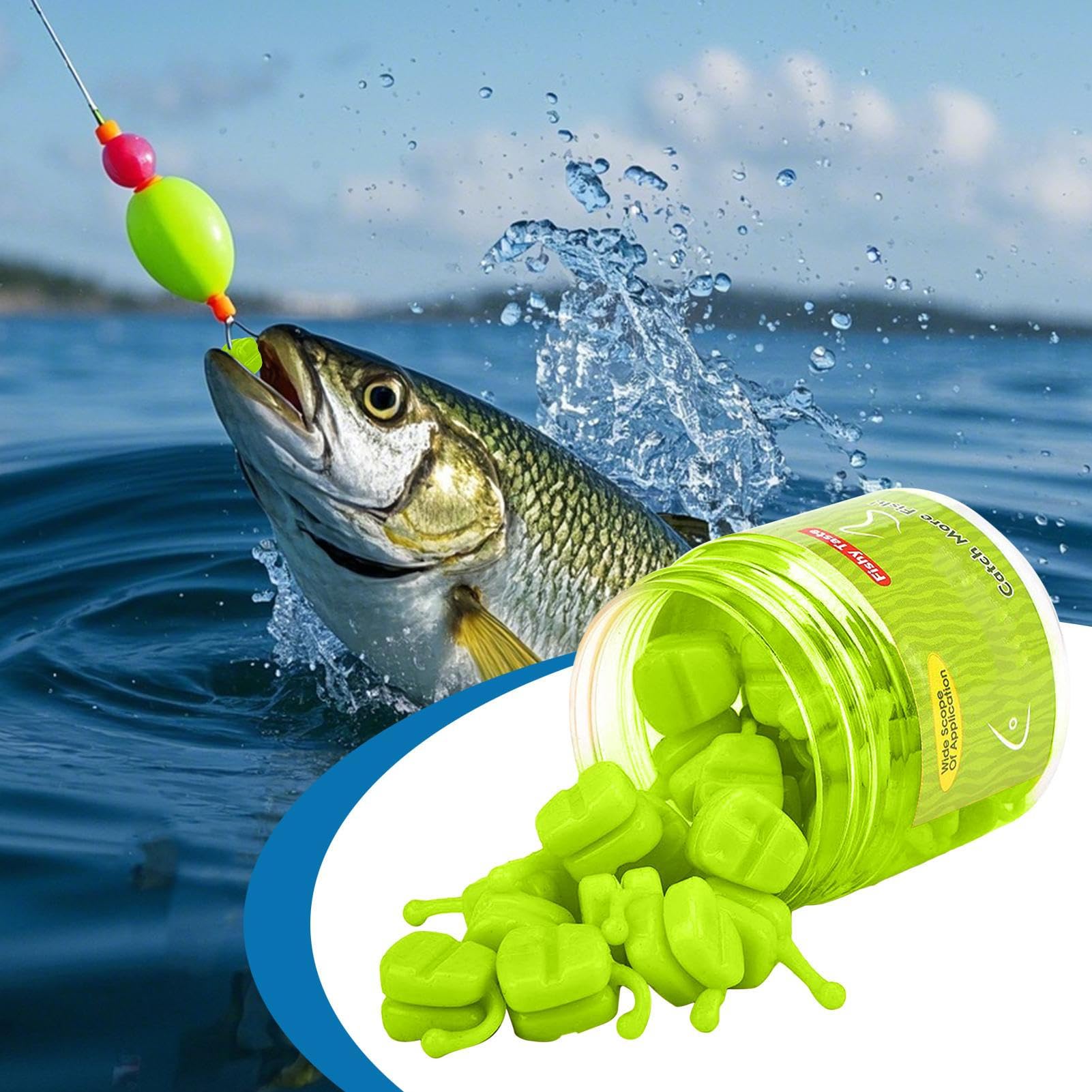 Esche per luccio 25 pezzi Design ma - Esche galleggianti per bar | Esche artificiali morbide per la pesca adulta uomo donna pesce gatto acqua dolce salata fiume mare