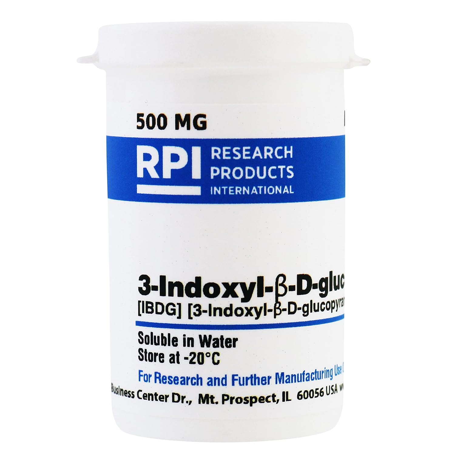 3-Indoxyl-?-D-Glucoside [IBDG] [3-Indoxyl-?-D-Glucopyranoside], 500 Milligrams
