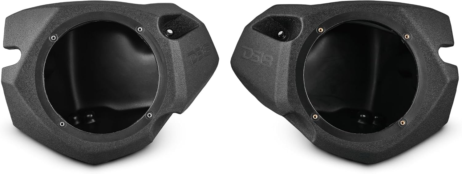 DS18 RZR-KP6 Polaris RZR 6.5" Front Kick Panel Pods - Empty Enclosure for Speakers 6.5 inches Compatible with Polaris RZR