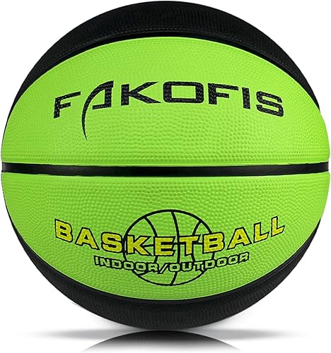 Miniatura 1 de Baloncesto para niños, tamaño 3 (22 pulgadas), pelotas de baloncesto juvenil, tamaño 5 (27.5 pulgadas) para jugar juegos en interiores, parque al