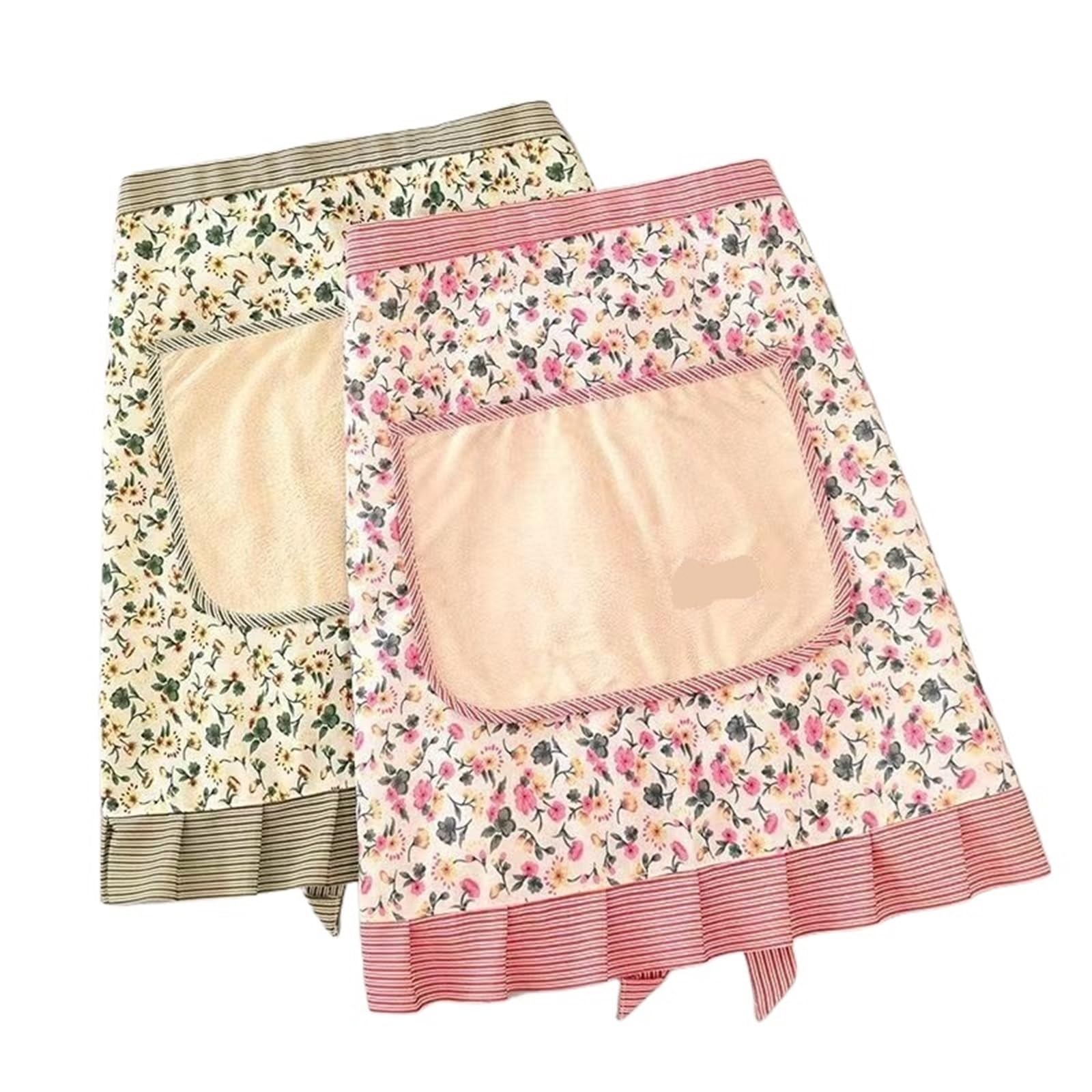 Tabliers demi-bistro Tablier de cuisine taille courte en dentelle, bavoir demi-taille, Costume femme chambre avec for serveuse