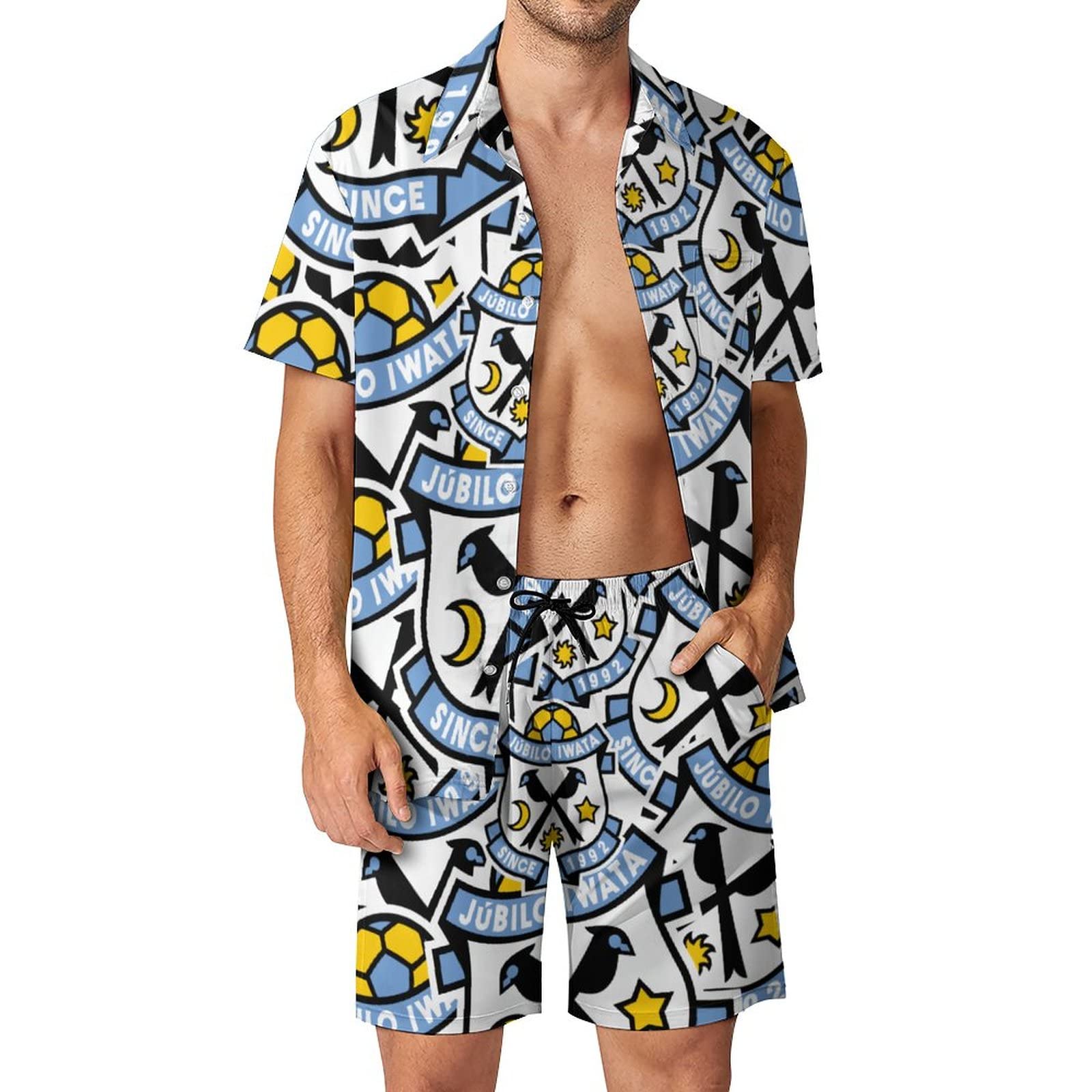 Amazon.co.jp: ジュビロ磐田 Tシャツ メンズ 上下セット 半袖 