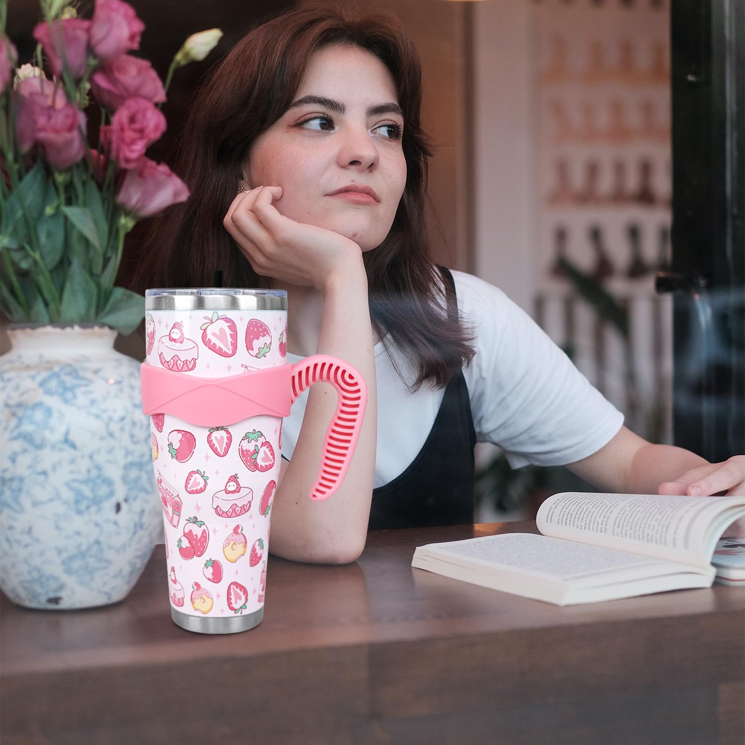 Strawberry Tumbler Cup