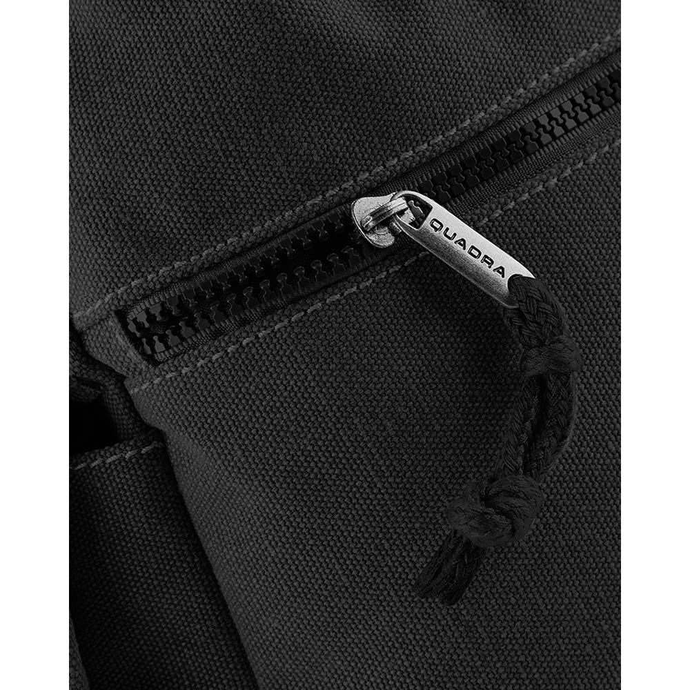 Quadra Vintage Segeltuch Rucksack - 18 Liter