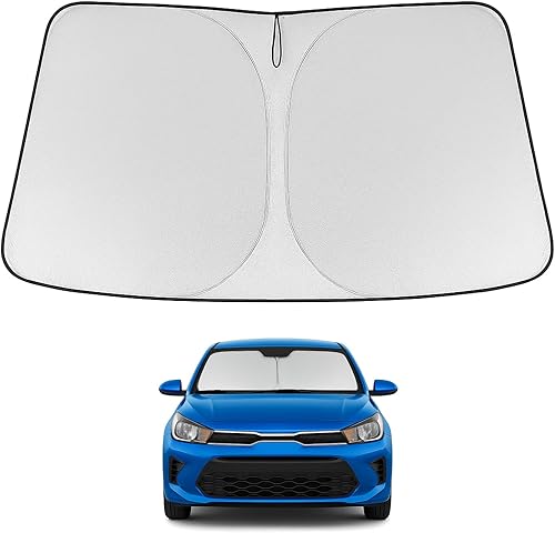 Vista 162 de Proadsy Parasol para parabrisas Sienna Mini Van 2021-2025 2026 de 4 capas plegable frontal protector de parasol bloquea los rayos UV y mantiene