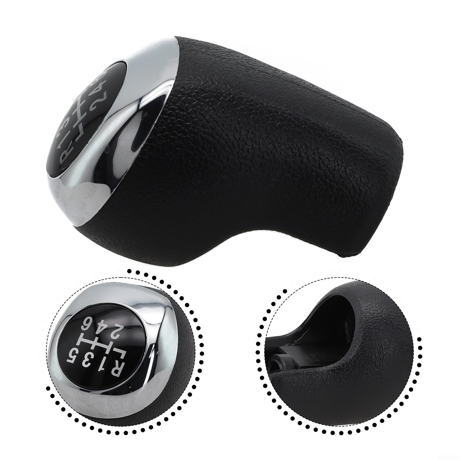 Schaltknauf Für Kia Forte & Hyundai Elantra - 5-Gang Schaltknauf PU Leder