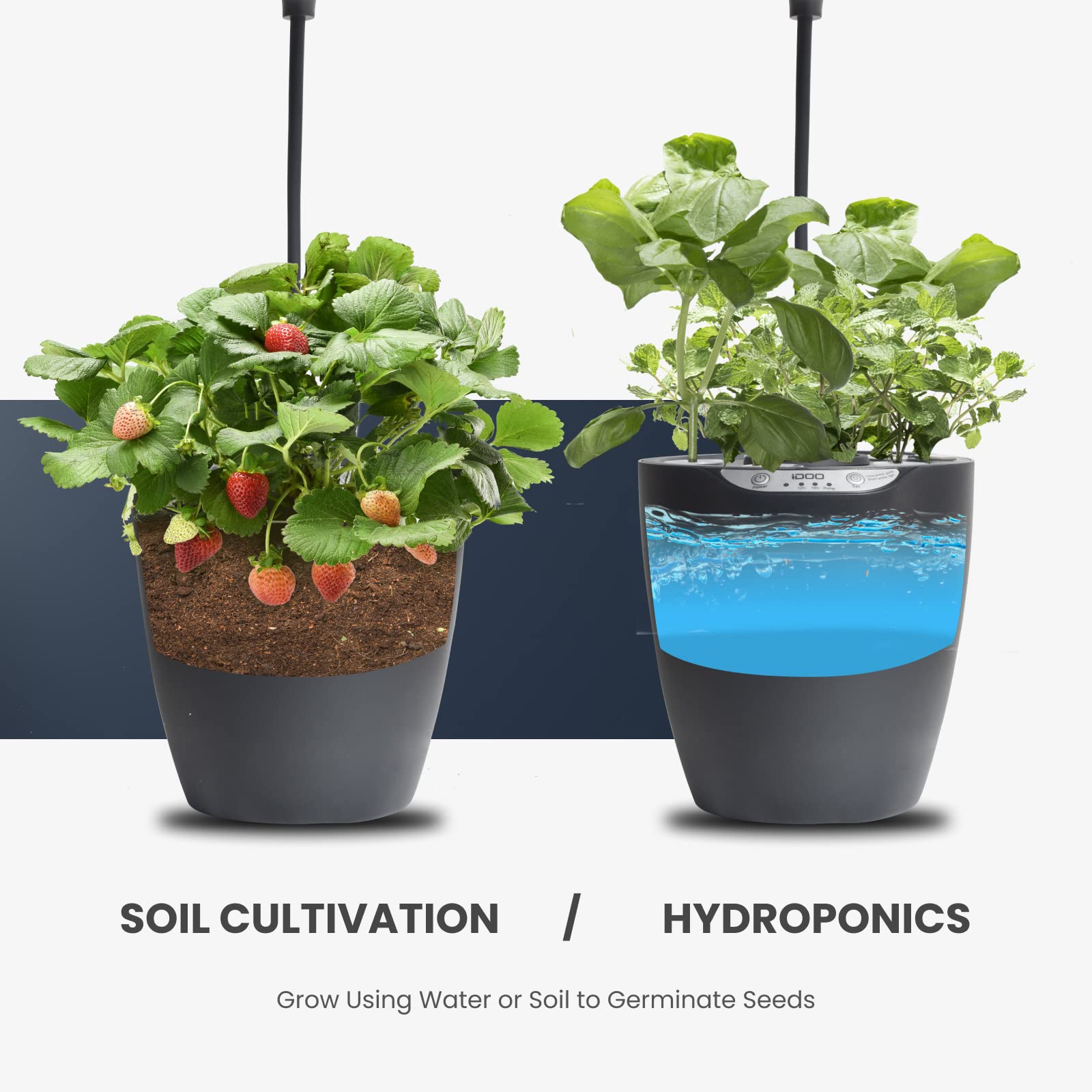 Gallery Detail: Snapklik Com Idoo Hydroponics Growing System Indoor Garden 2 In