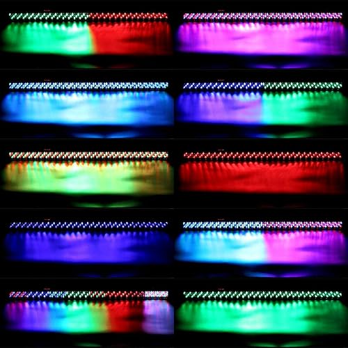 Miniatura 6 de 4 unids 3 en 1 DMX 26 canal etapa luz 252 LED DJ pared lavado lineal barra luz pared arandela