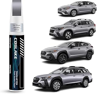 Car Touch Up Paint(Ice Silver Metallic(G1U)) for SUBARU, Car Paint Scratch Repair Kit, Quick & Easy Solution to Repair, 2 in 1 Scratch Remover Pen with Color-Matched