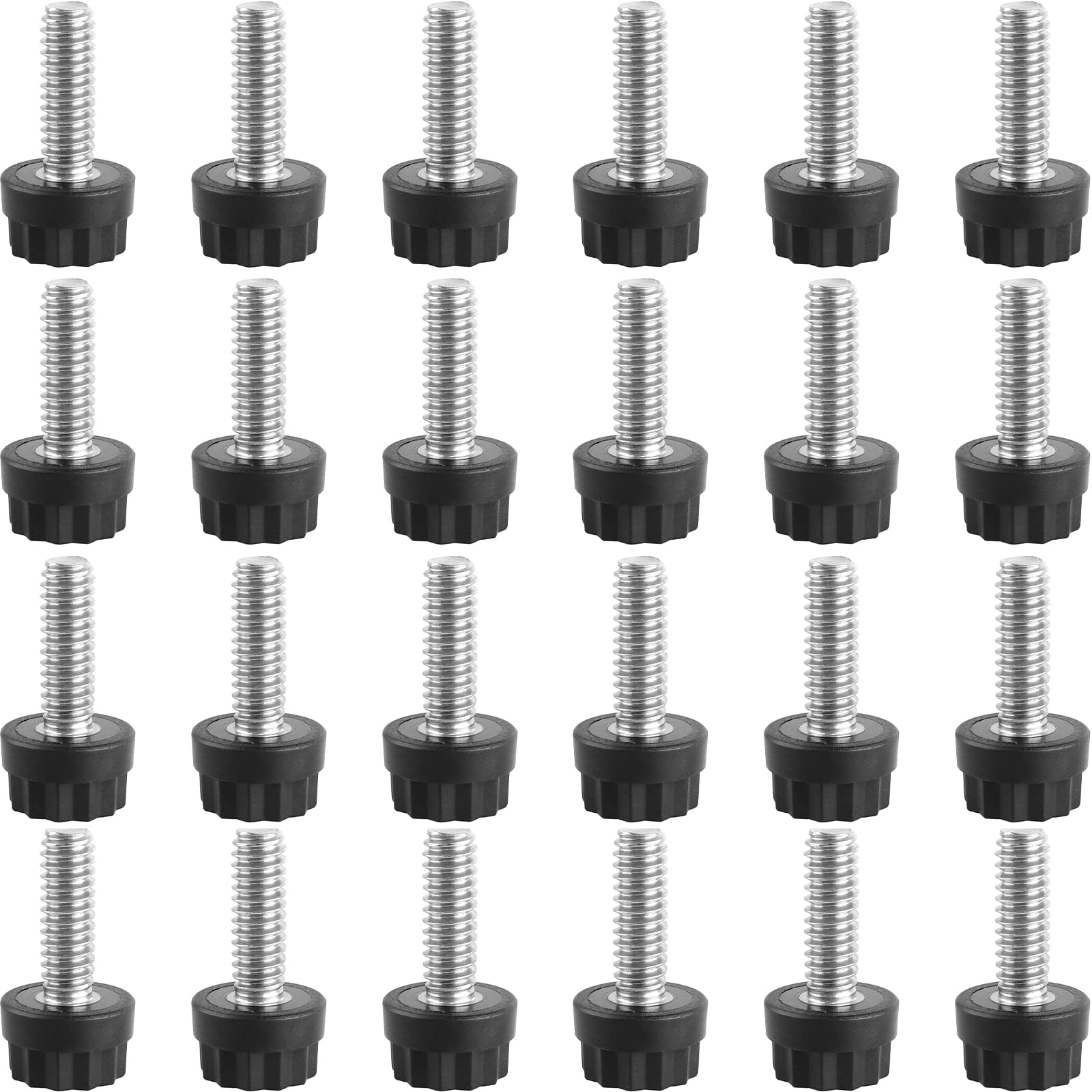Buy Stainless Steel Screw Leveling Feet 1/4” Furniture Levelers