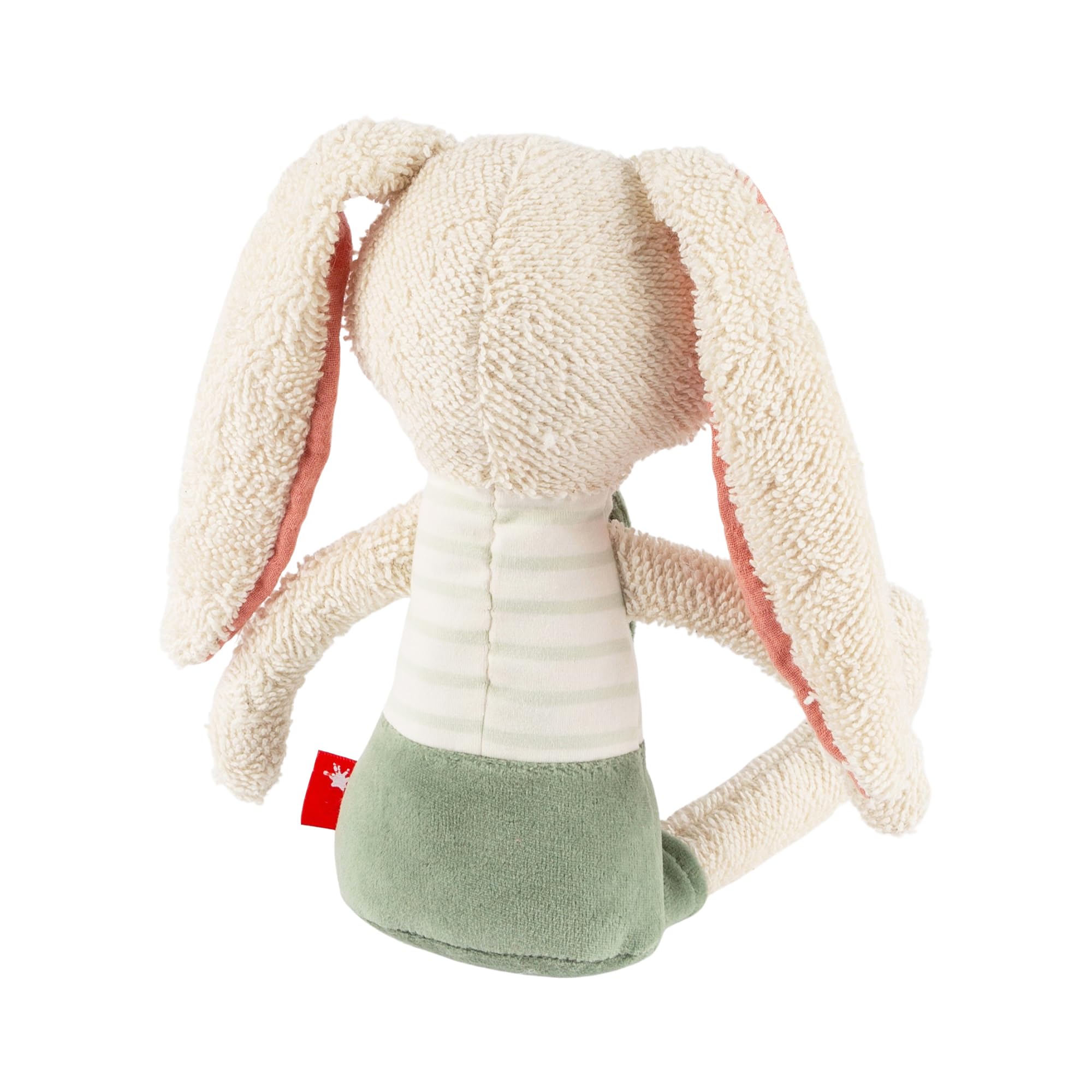 Sigikid Kuscheltier & Schnuffeltuch niedlicher Hase Schmusetuch Kuscheltuch grün Spielen Kuscheln Trösten Unisex Hochwertig Erstausstattung Geburt
