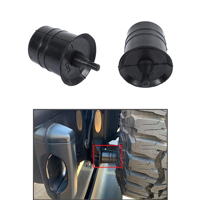 Buy Spare Tire Carrier Bumper Set Rubber Bump Stop Exterior Accessories