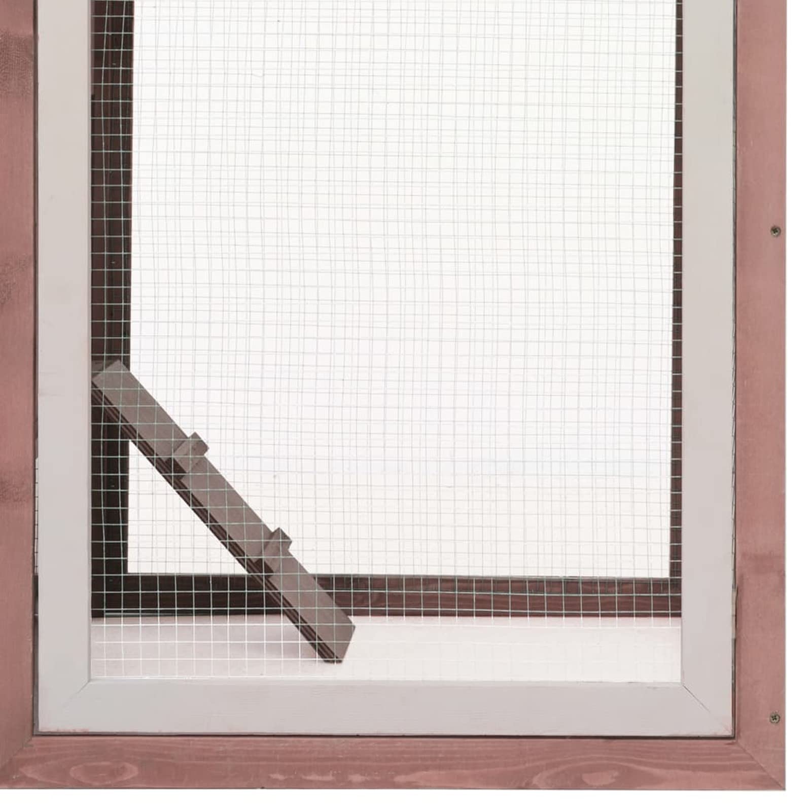 Homgoday Jaula para pollo, 170 x 81 x 110 cm, madera maciza de pino y abeto, gallinero y corral, gallinero, jaula de aves de corral para gallinas, patos, conejos, perros, jaula de aves de corral
