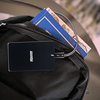 Vista 5 de Fantom Drives - 4TB External 3D NAND TLC Portable Solid State Drive - Thunderbolt 3 & 4 USB 3.2 Type-C - 2800MB/s - Intel Certified -TB3X-2300N4TB