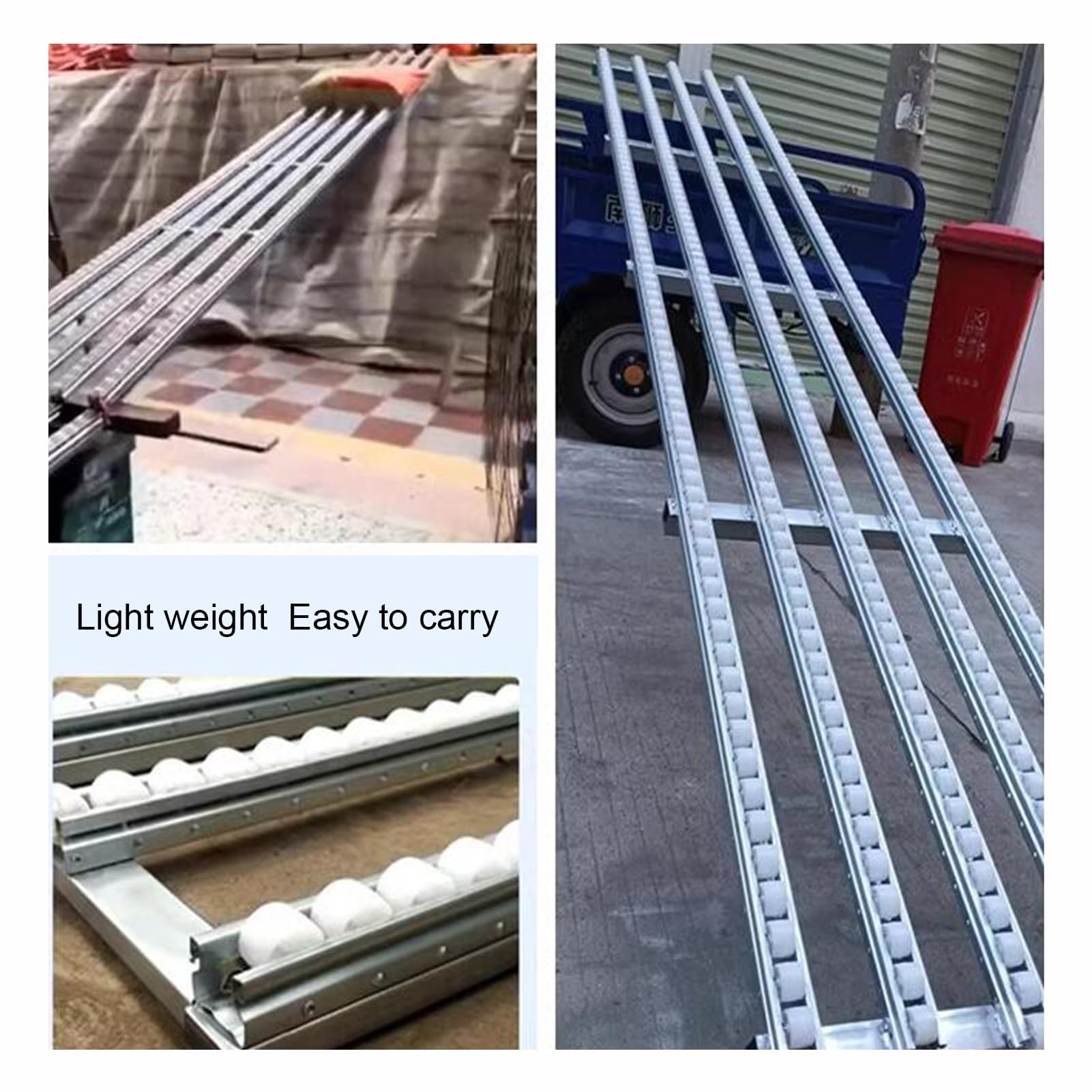 Attrezzature per la movimentazione di materiali pesanti per il trasporto di merci facile ed efficiente nei magazzini.