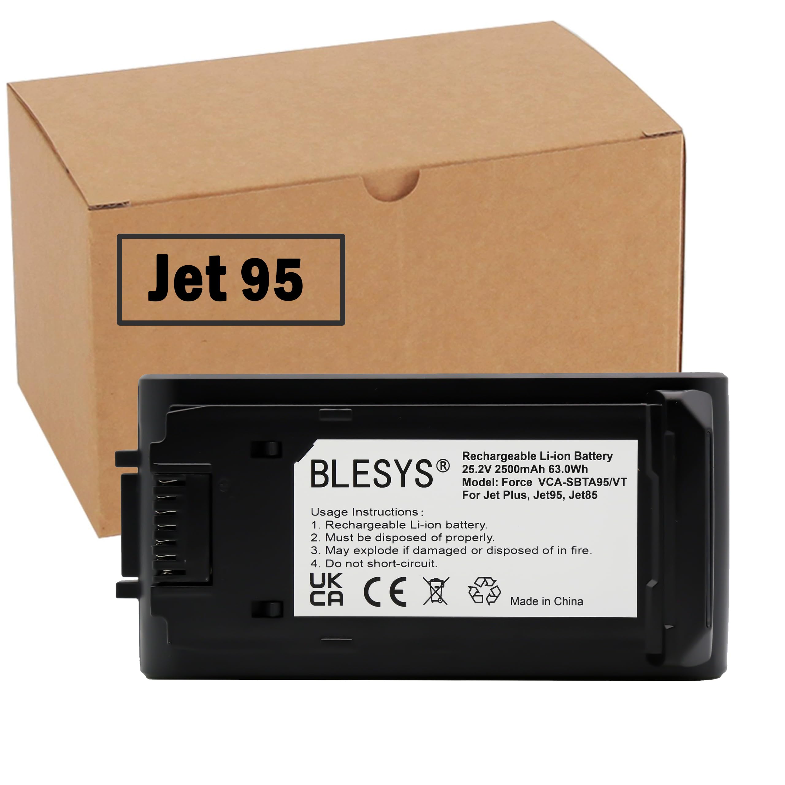 BLESYS VCA-SBTA95 akumulator zastępczy do odkurzacza Samsung Jet 95 25,2 V 63 Wh