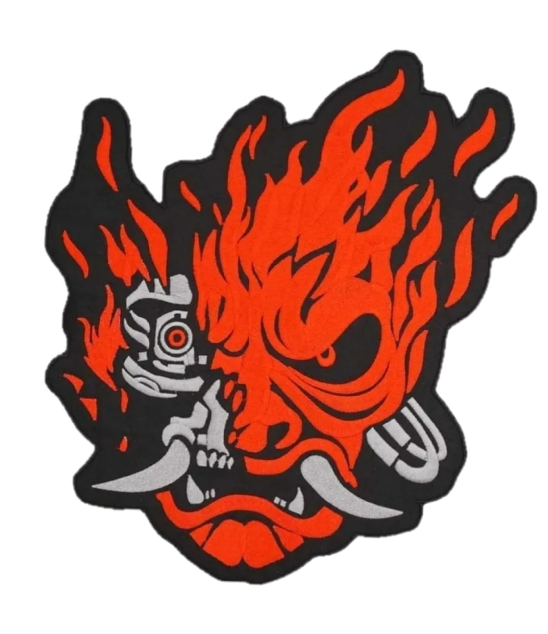 Patch Samouraï Japon : écusson brodé thermocollant et à coudre pour customiser les vêtements