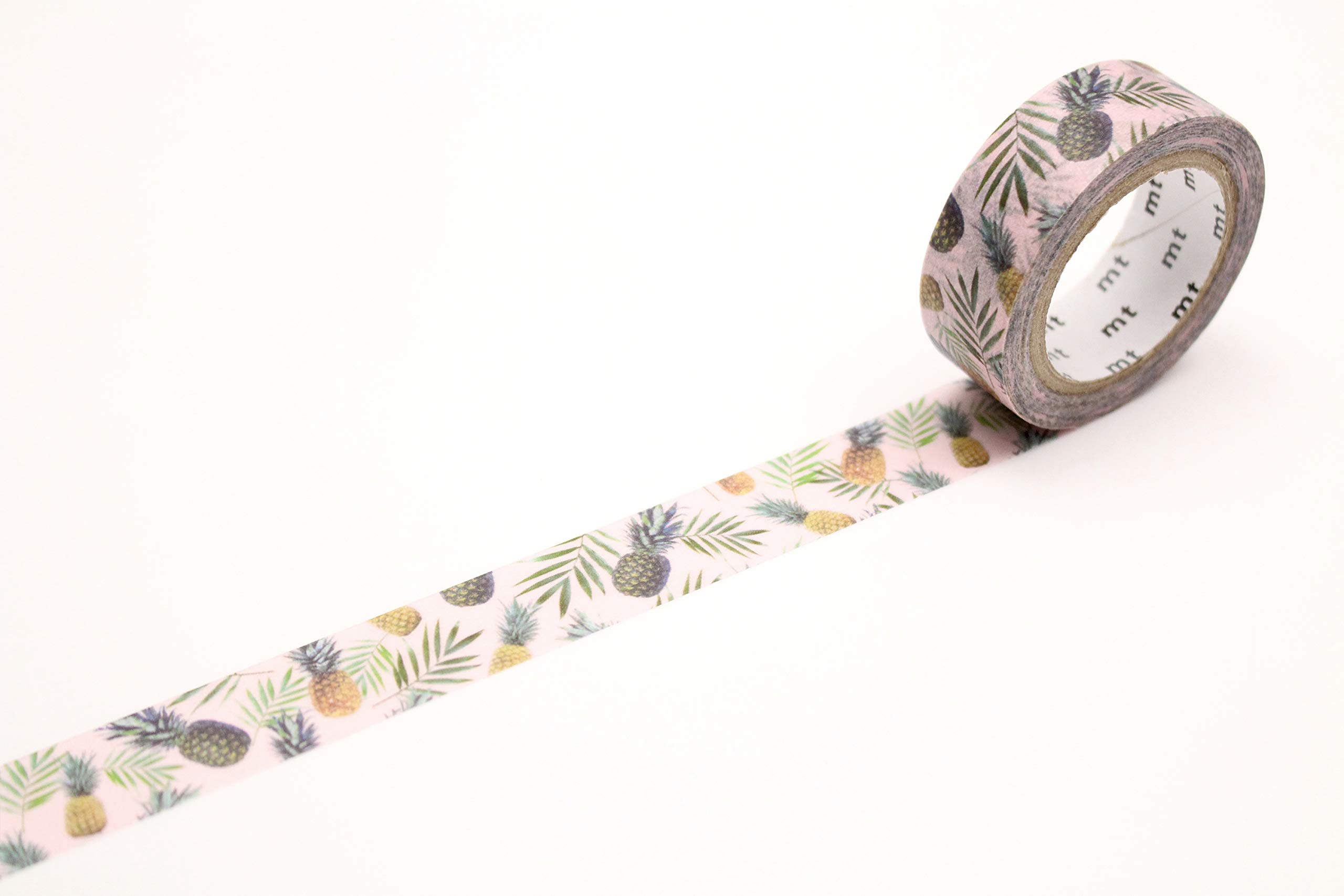 mt Washi Masking Tape EX Series, 15 mm x 7 mtrs Shade - Pineapple, (Pack of 1)