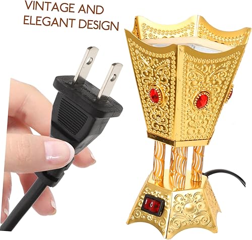 Miniatura 9 de Garneck 5pcs Plug-in quemador de incienso horno eléctrico hierro yoga para girar