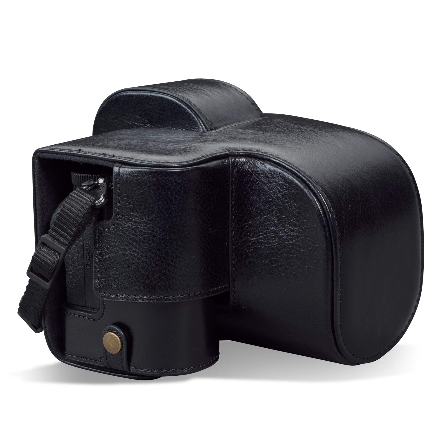 MegaGear Funda de Piel auténtica Compatible con Nikon Z5