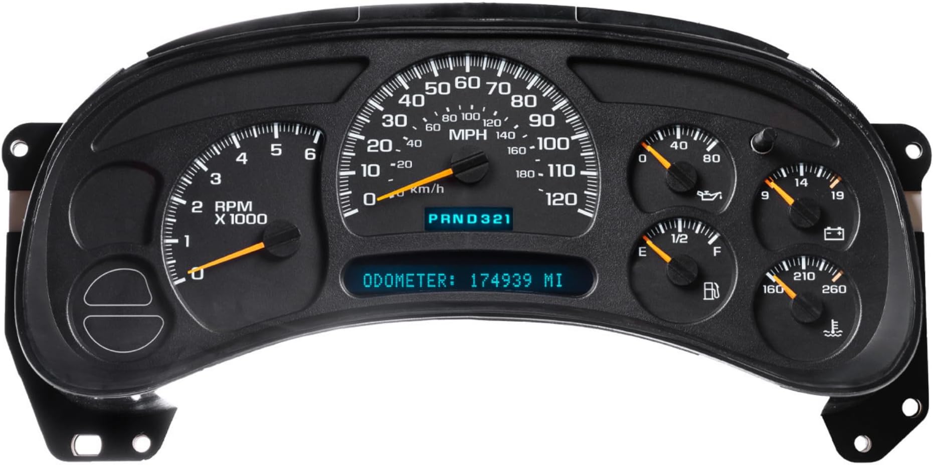 Generic Programmed Instrument Cluster for 2003-2006 Chevy Silverado Tahoe Avalanche Suburban & GMC Yukon Sierra Yukon XL, Compatible with 2003-2006 GM Vehicles