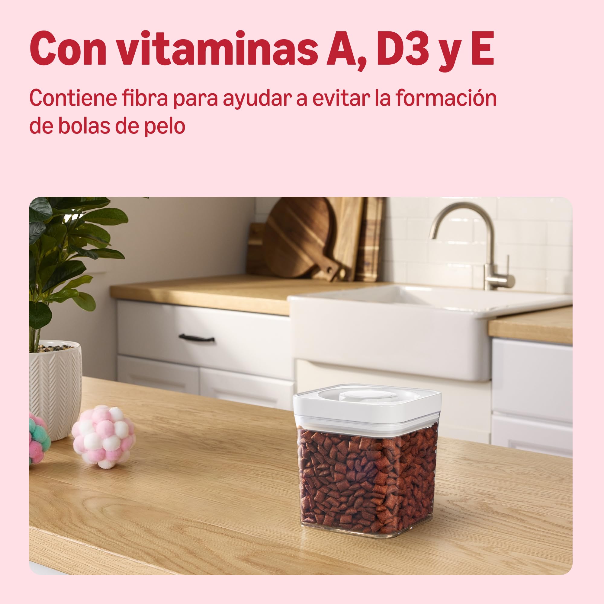 by Amazon - Chucherías para gatos - Bocados crujientes y cremosos, combaten bolas de pelo, con ternera y malta, 70 g