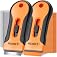 REXBETI Razor Blade Scraper Tool, Paint, Windows, Glass Stovetop Scraper | 2 Scrapers, 30 Metal & 50 Plastic Blades, Removing