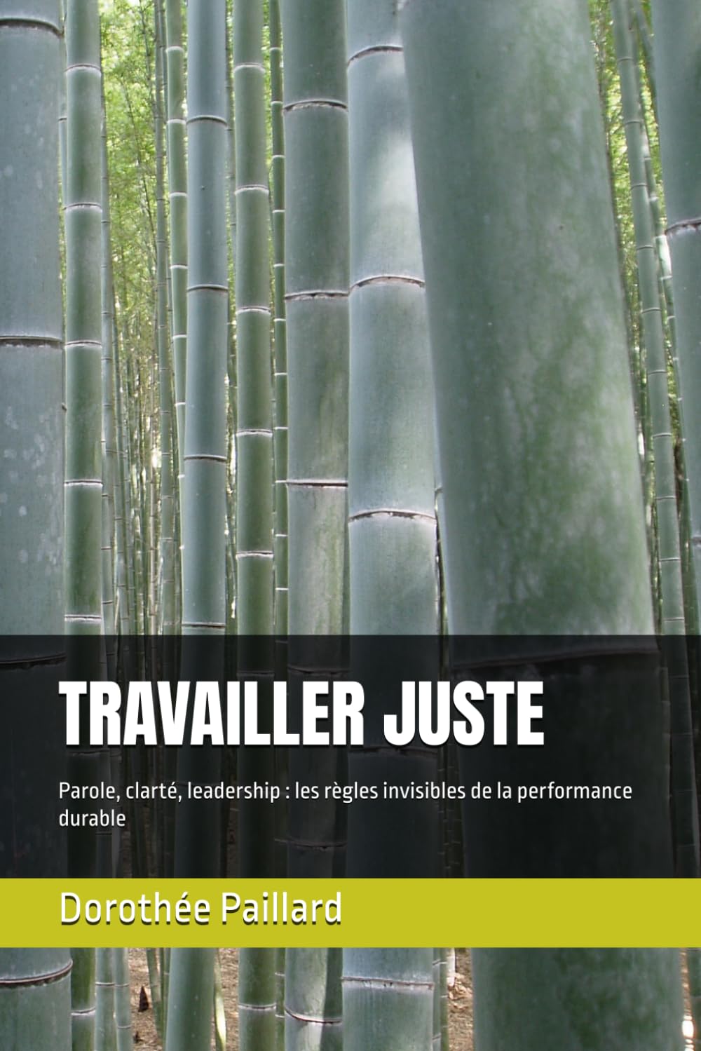 TRAVAILLER JUSTE: Parole, clarté, leadership : les règles invisibles de la performance durable