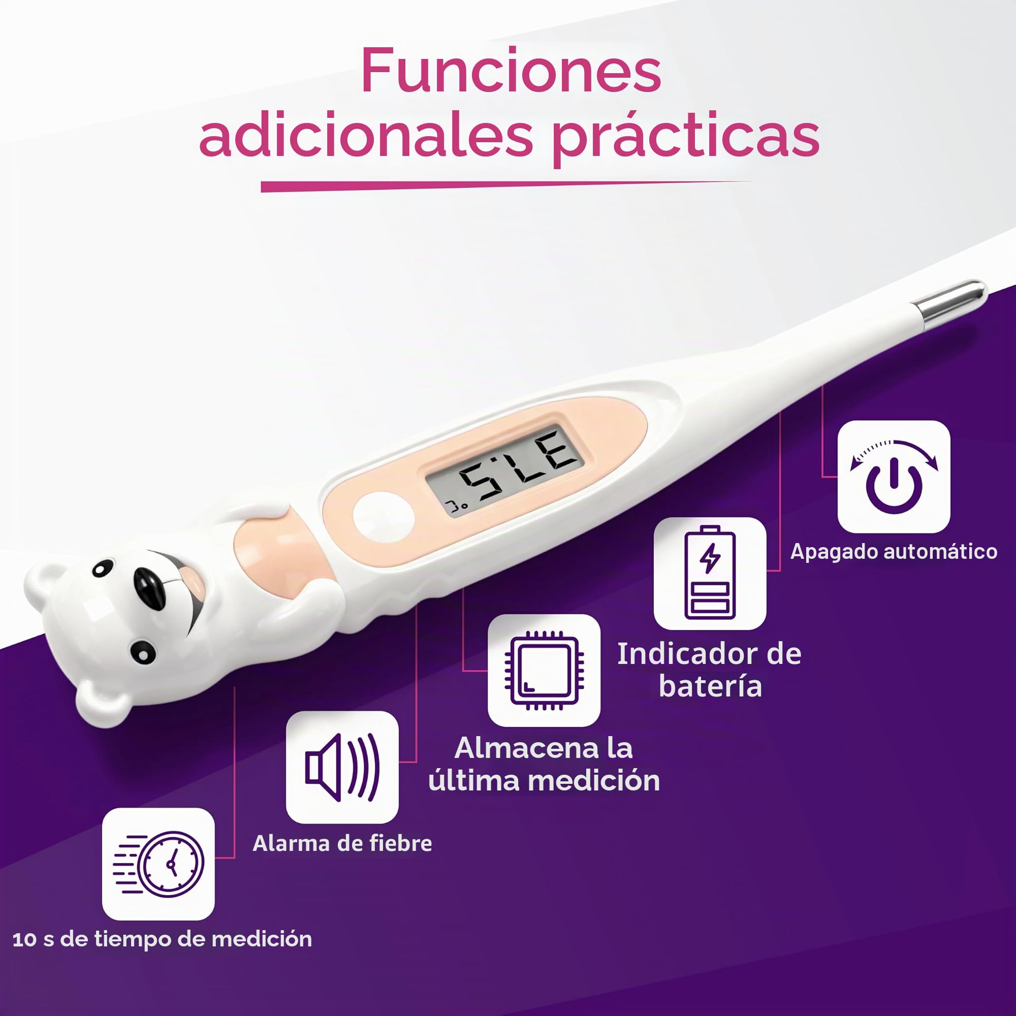 Termómetro Scala Digital SC 44 Flex Speed Oso Polar
