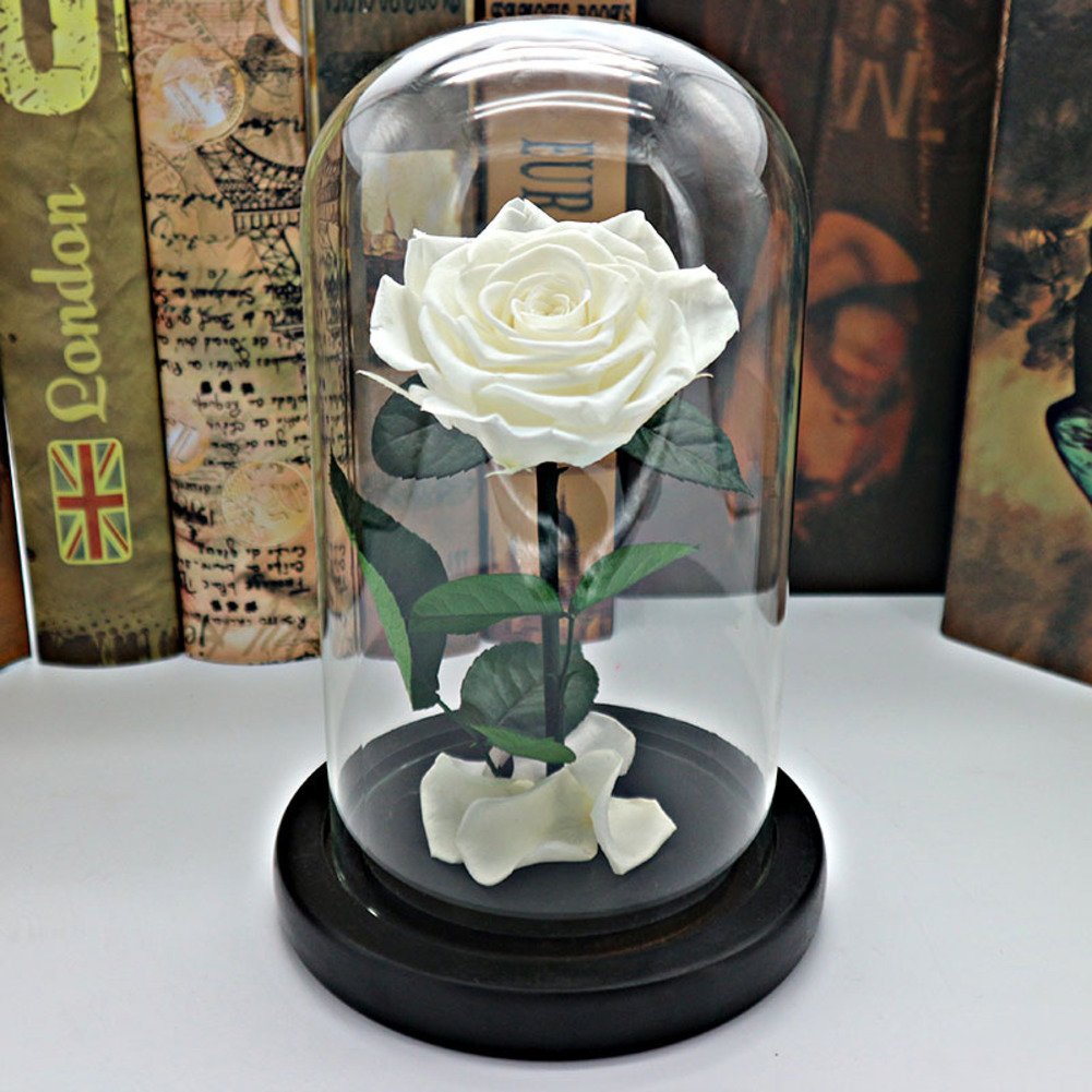 Boîte de cadeau fleur éternelle pour un mariage ou un anniversaire romantique