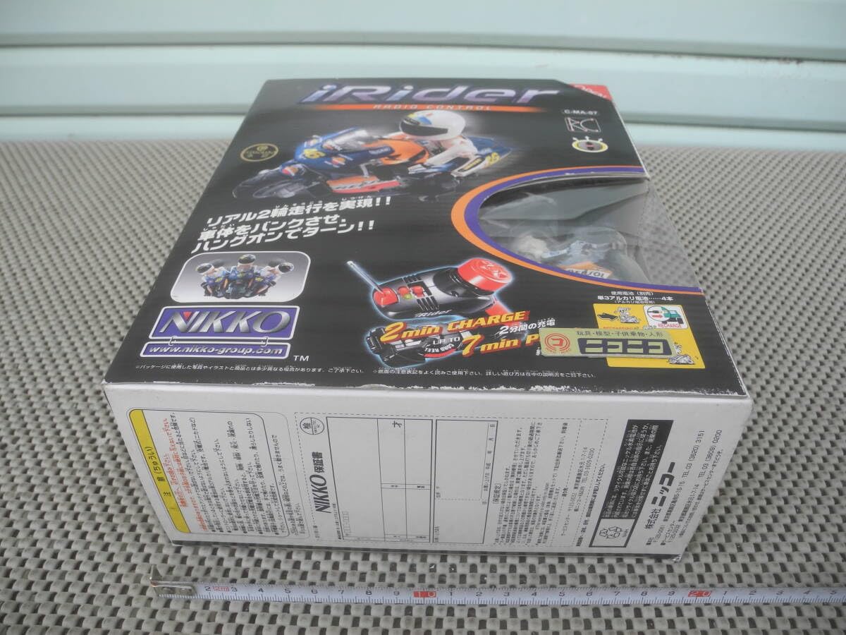 Amazon.co.jp: NIKKO 1/26ラジオコントロールモーターサイクルiRider